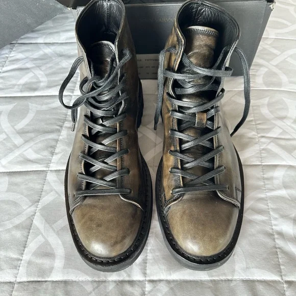 John Varvatos ESSEX TROOPER BOOT Excellent condition size 10